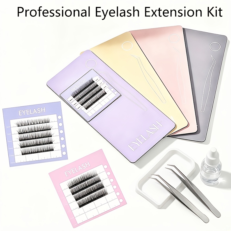 Eyelash Extension Menu - 3 adetProfesyonel Manyetik Kirpik Uzatma Kiti