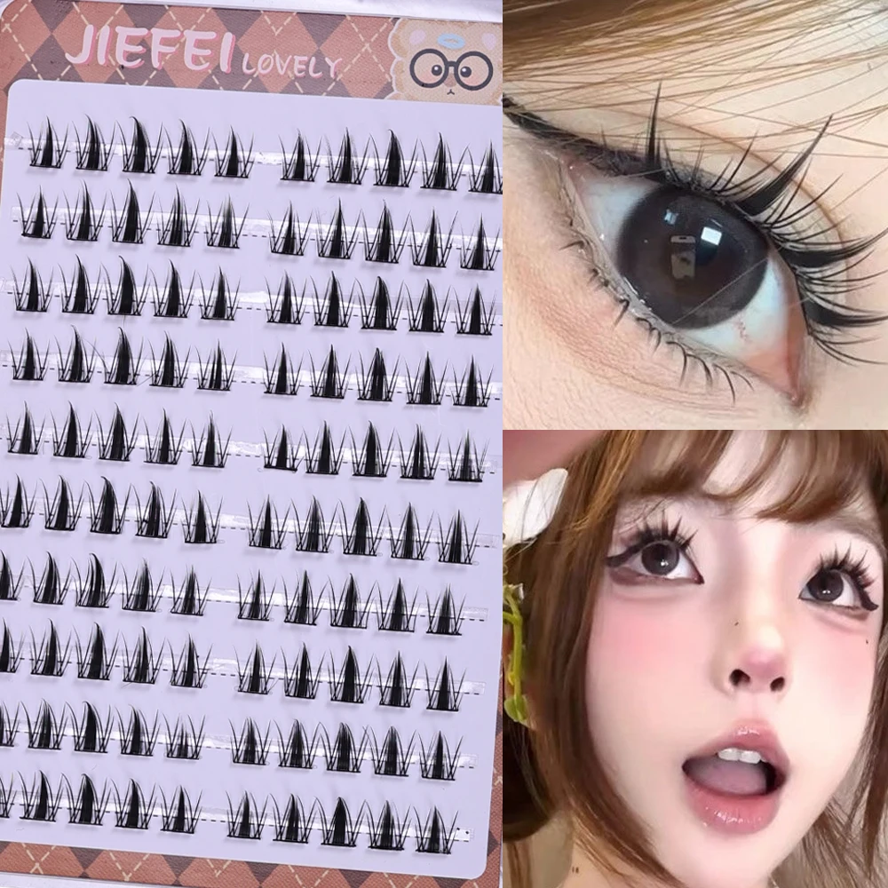 Eyelash Extension Uv Glue - Sevimli Tavşan 10 Sıralı Sahte Kirpikler