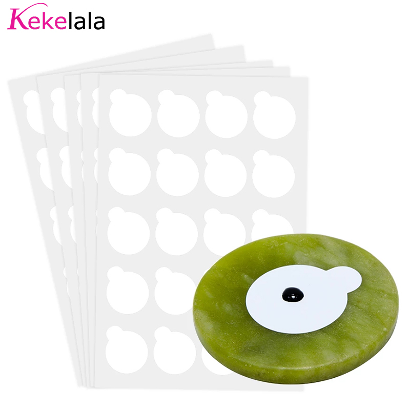 Lash Adhesive Glue - 100 adet kirpik uzatma yapıştırıcısı çıkartmaları,