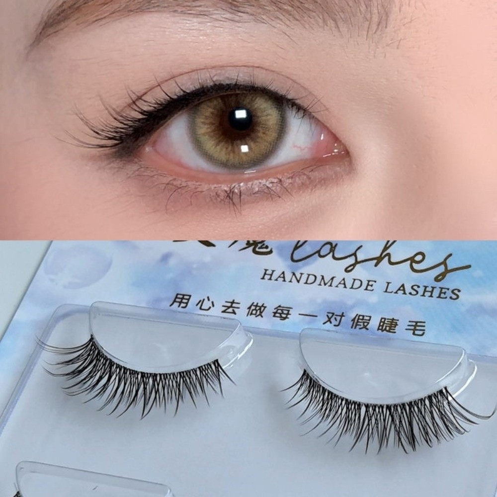 Eyelash Extension Japanese - Doğal Görünümlü Takma Kirpikler Japon Cosplay