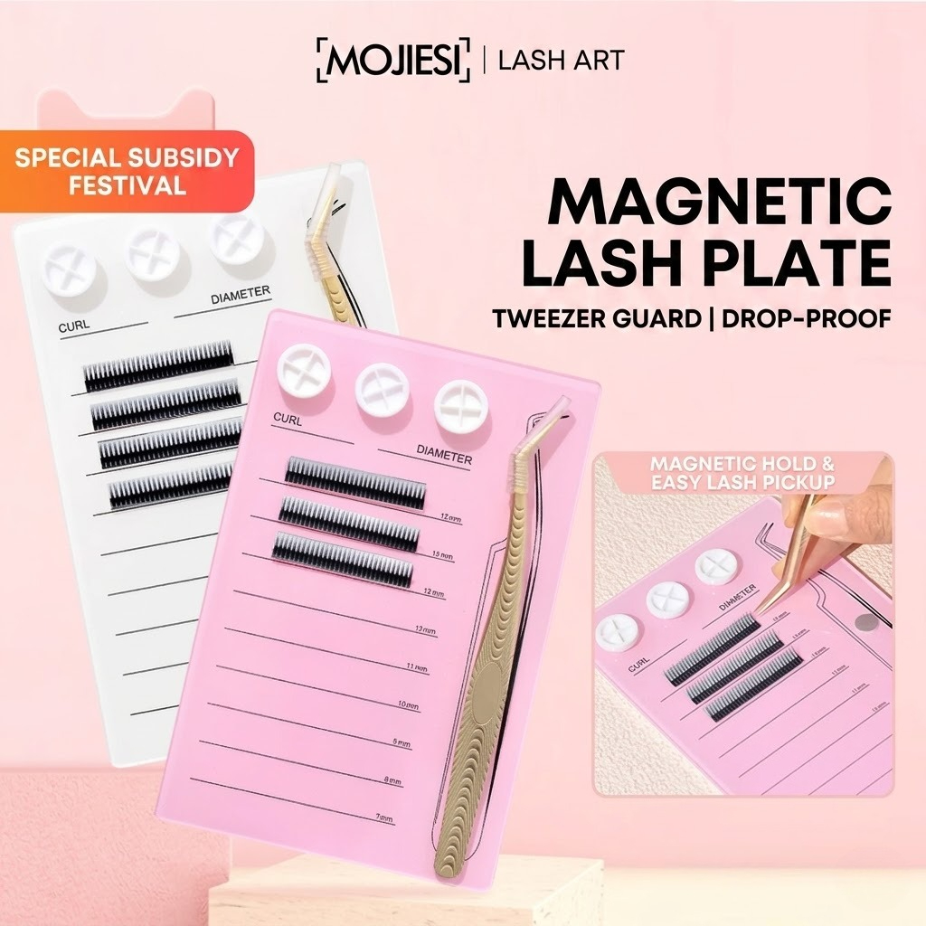 Eyelash Extension Usa - Manyetik Kirpik Uzatma Paleti ve Yapıştırıcı