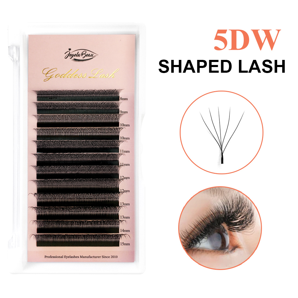 Eyelash Extension Mega Volume - Tanrıça 5D W Şekilli Kirpikler Büyük