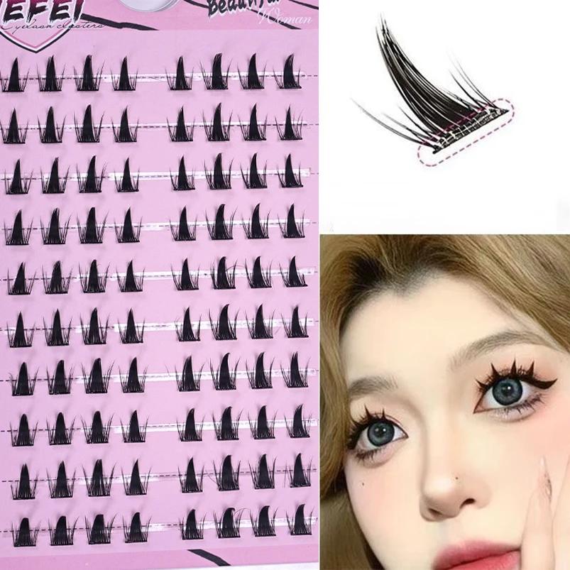 Eyelash Extension Uv Glue - 5D Kabarık Kalın Kıvrık Sahte Kirpikler