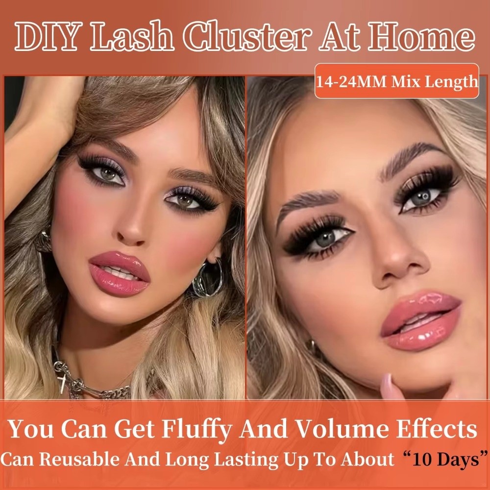 Eyelash Extension Mega Volume - Uzun Süreli D Kıvrımlı Takma Kirpikler