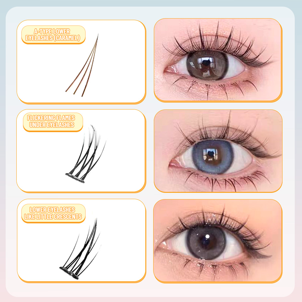 YENİ 9 Çeşit DIY Alt Kirpik De - Eyelash Extension Anime Style incelemesi ve fiyatı