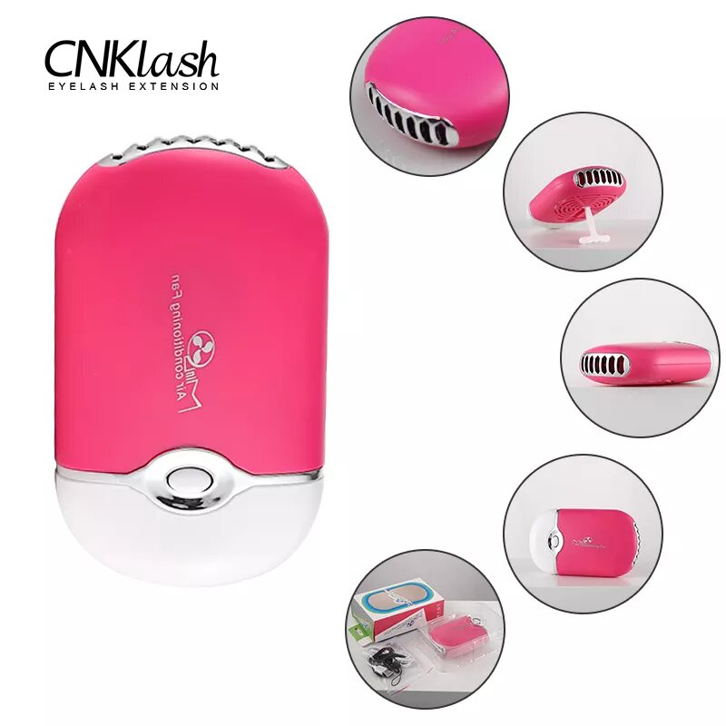 USB Mini kirpik Fan aşılama ki - Eyelash Extension Uv Glue incelemesi ve fiyatı