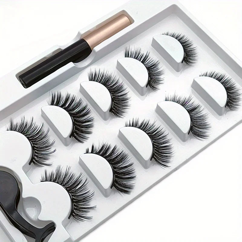 5Pairs Magnete Kirpik Seti Man - Eyelash Extension Uv Glue incelemesi ve fiyatı