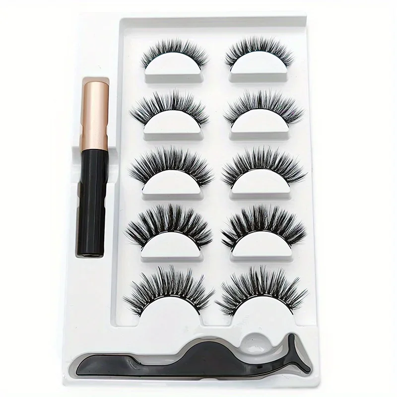 5Pairs Magnete Kirpik Seti Man - Eyelash Extension Uv Glue incelemesi ve fiyatı