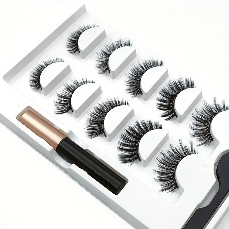 5Pairs Magnete Kirpik Seti Man - Eyelash Extension Uv Glue incelemesi ve fiyatı