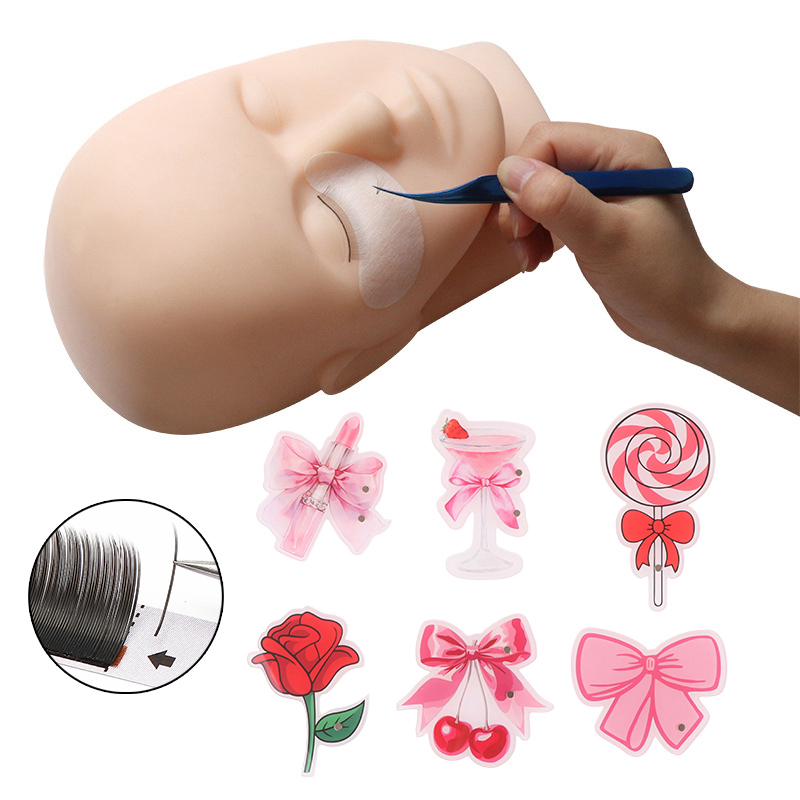 Pembe Akrilik Kirpik Uzatma Ek - Eyelash Extension Menu incelemesi ve fiyatı