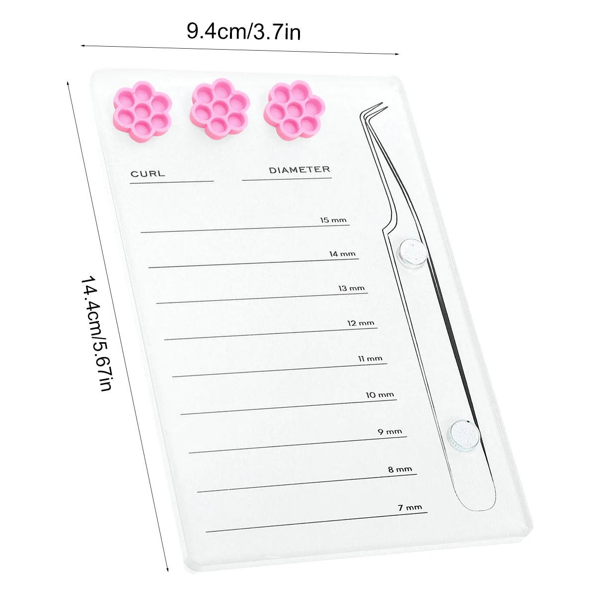 Kirpik uzatma ölçeği tutucu ma - Eyelash Extension Menu incelemesi ve fiyatı