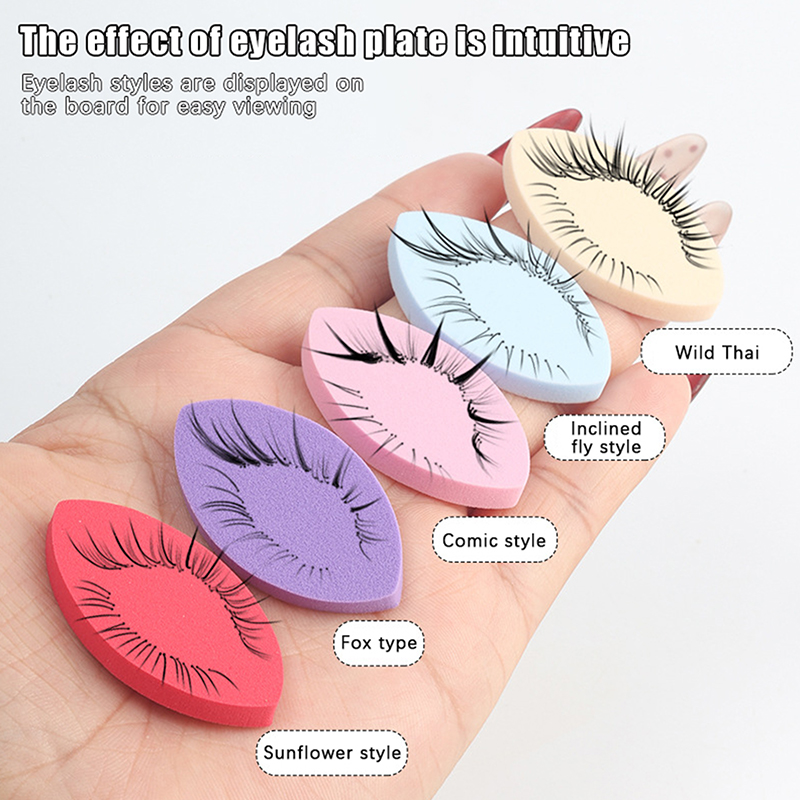 50 adet sahte kirpik pedleri a - Eyelash Extension Menu incelemesi ve fiyatı