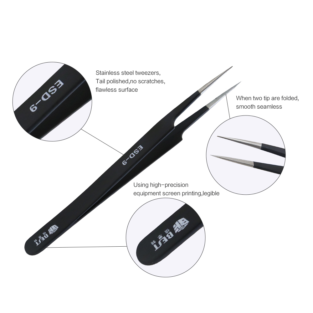 BST-ESD-9 Anti-Statik Cımbız A - Eyelash Extension In Chinese incelemesi ve fiyatı