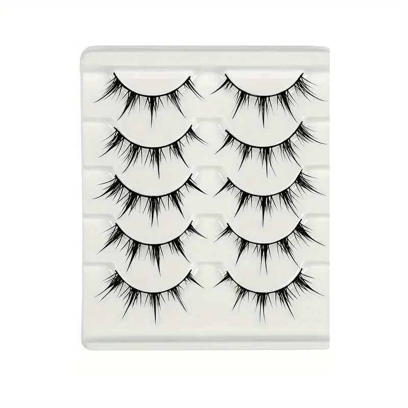 5 Çift Anime Tarzı Takma Kirpi - Eyelash Extension Anime Style incelemesi ve fiyatı