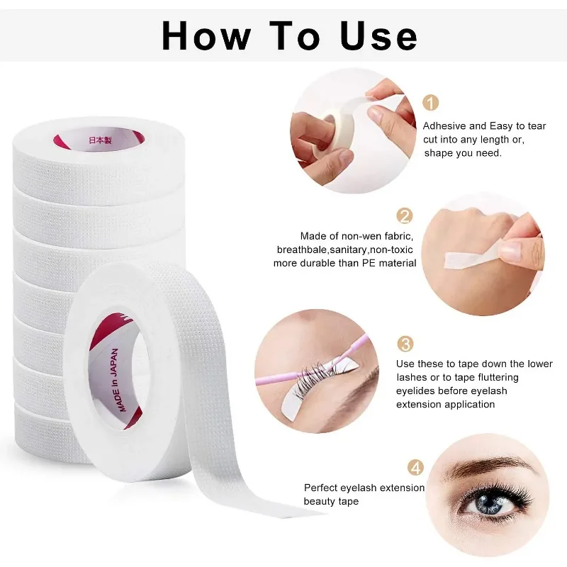 6 Rulo Japon Yalıtım Bandı Kir - Eyelash Extension Japanese incelemesi ve fiyatı