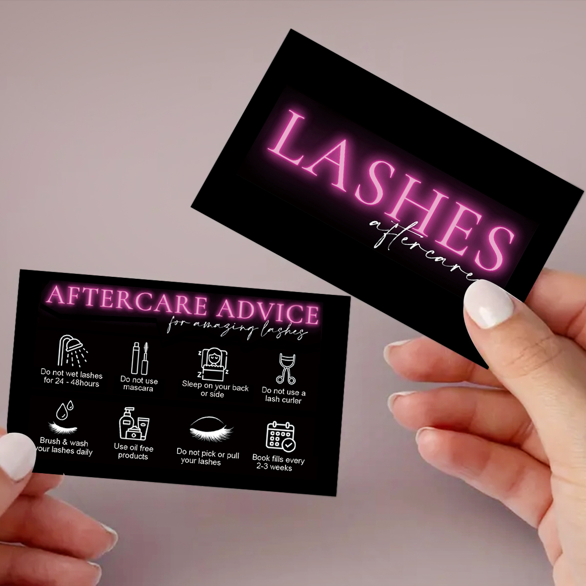 50 Adet/grup Mermer Kirpik Son - Eyelash Extension Menu incelemesi ve fiyatı
