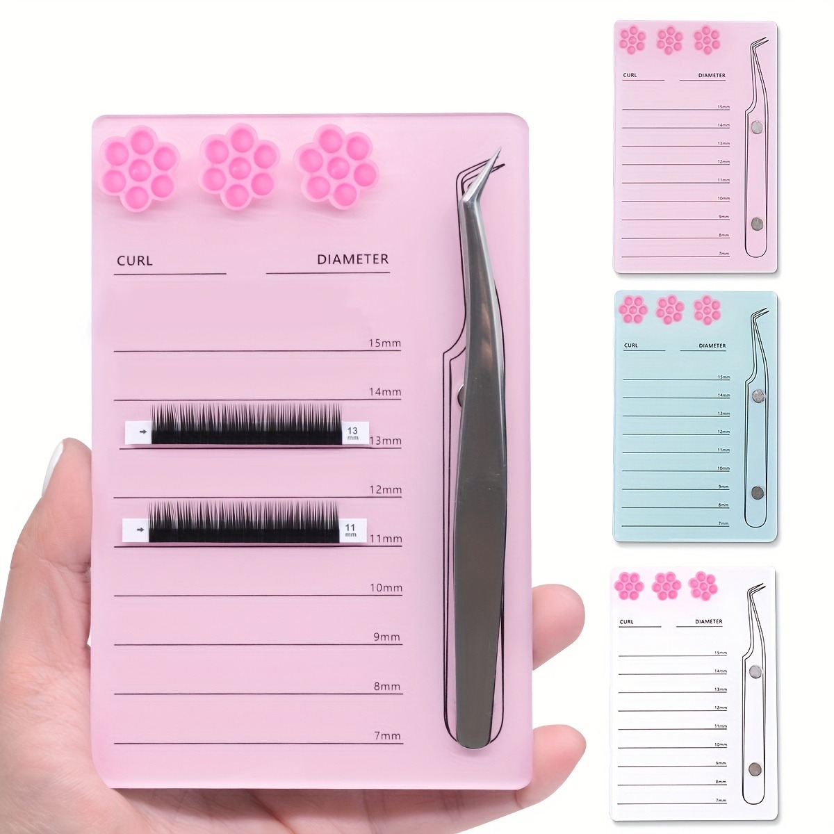 Kirpik Uzatma Ölçekli Tutucu M - Eyelash Extension Menu incelemesi ve fiyatı