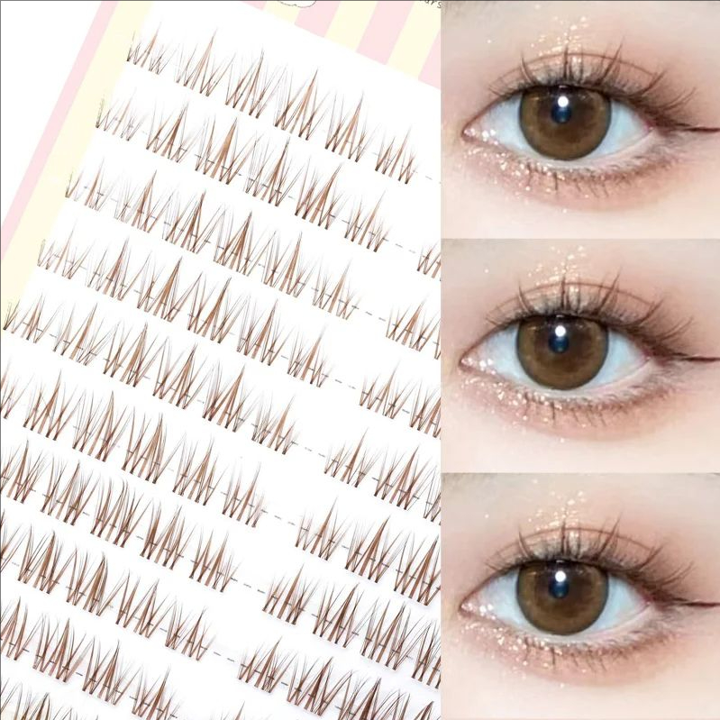 MJ Kahverengi Ayçiçeği Sahte K - Eyelash Extension In Chinese incelemesi ve fiyatı