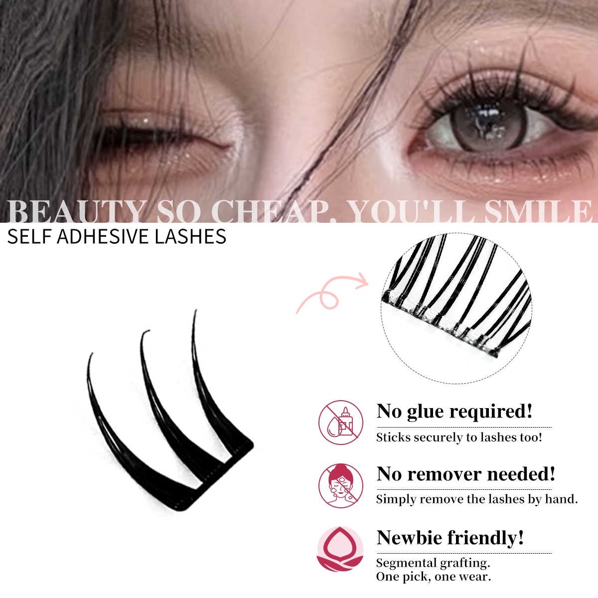 Tutkalsız Kirpik Demetleri Ult - Eyelash Extension Menu incelemesi ve fiyatı