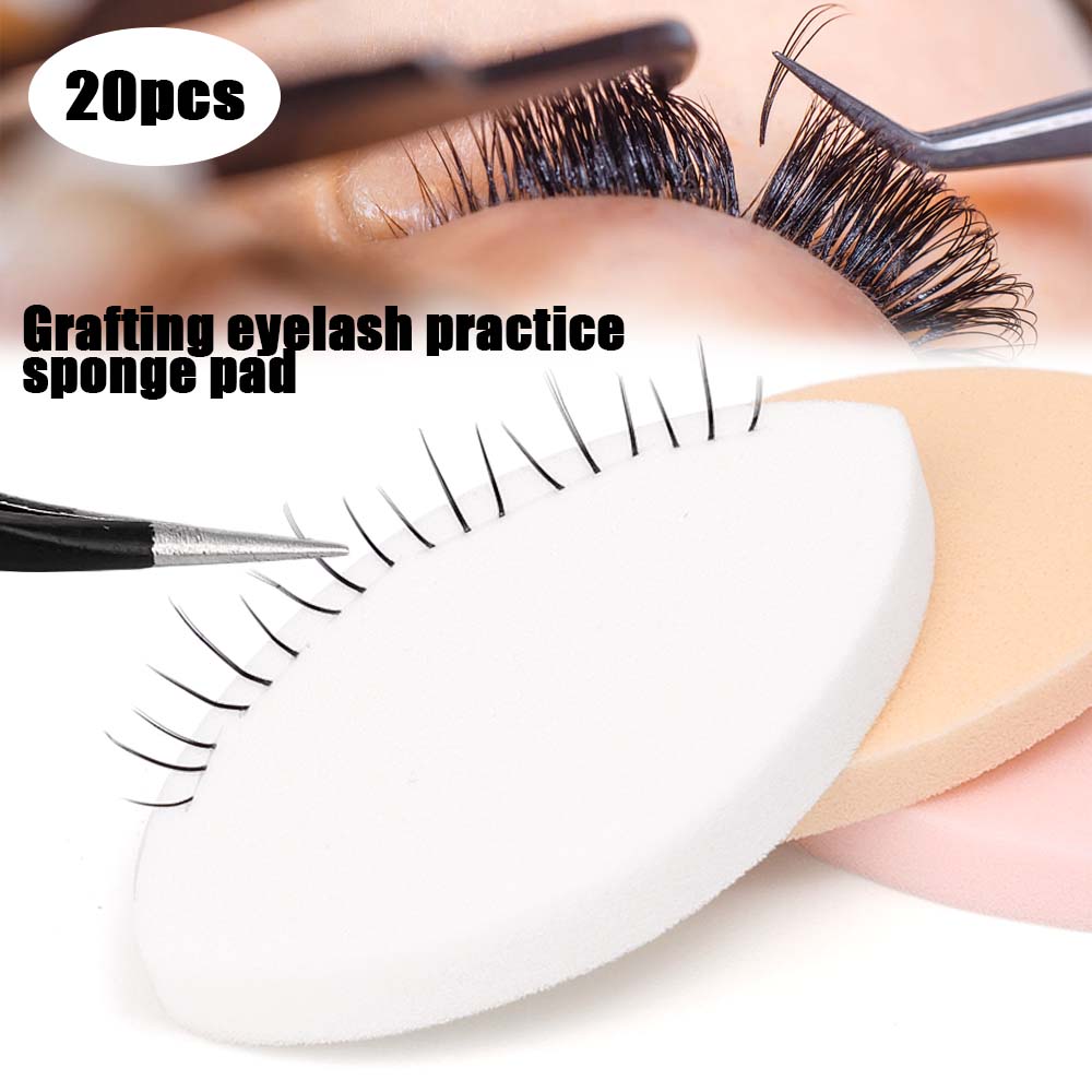 60 adet yumuşak sünger yanlış  - Eyelash Extension Menu incelemesi ve fiyatı
