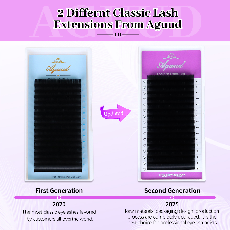AGUUD 5 tepsiler/lot YENI Süpe - Eyelash Extension Mega Volume incelemesi ve fiyatı