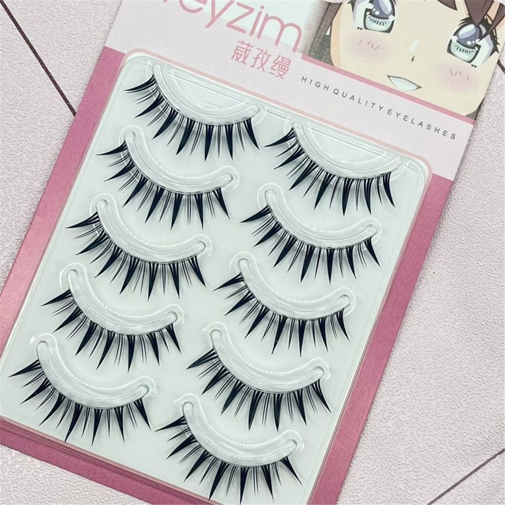 5 Çift Paket Japon Cosplay Tak - Eyelash Extension Japanese incelemesi ve fiyatı