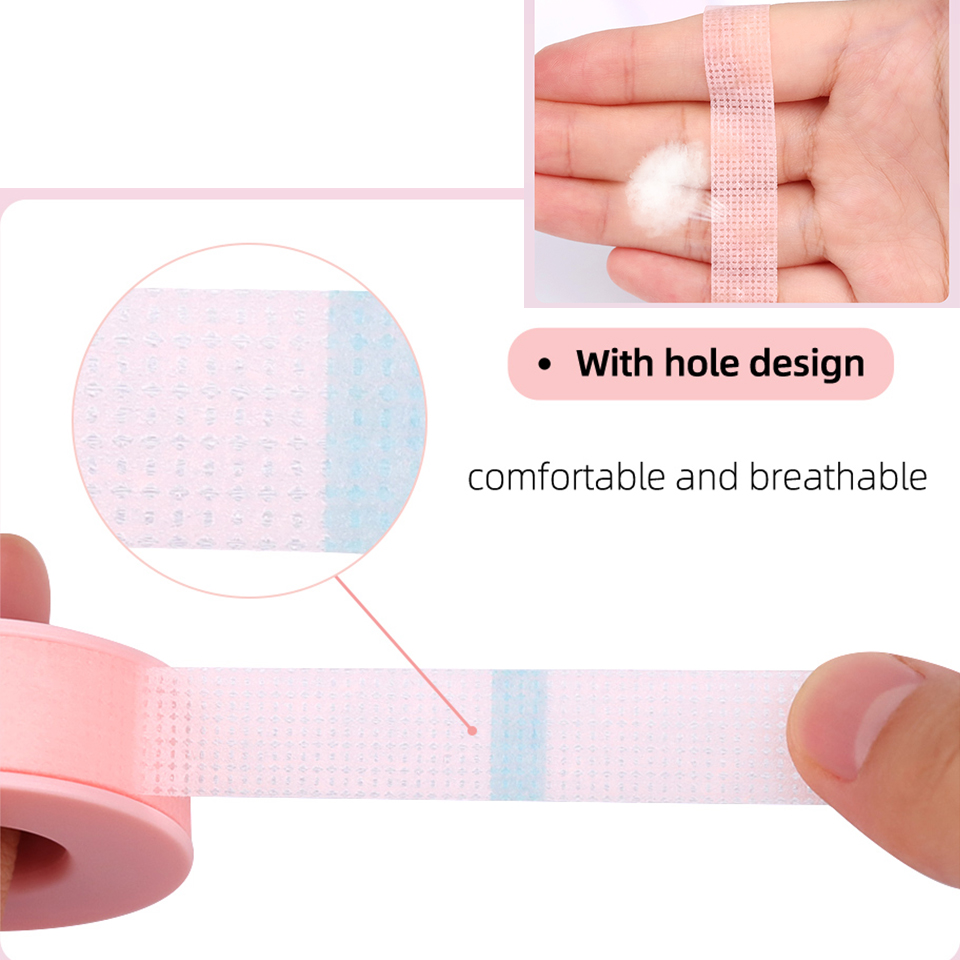 Kirpik uzatma için 10 Rolls si - Tape Breathable Lash incelemesi ve fiyatı